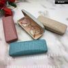 Estuche para gafas de estudiante con miopía personalizado, venta directa de fábrica, caja de almacenamiento portátil antipresión retro de moda