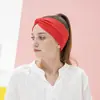 Faixa de Cabeça Esportiva de Yoga Europeia e Americana de Alta Elasticidade, Faixa de Cabeça Alargada, Faixa de Cabeça Colorida Doce, Faixa de Cabeça Absorvente de Suor para Corrida e Ciclismo, Faixa de Cabeça Feminina