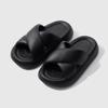 2026 Nuevo Estilo Chanclas de Moda con Tira Cruzada Inspiradas en Chanel para Verano, Suela Gruesa, Cómodas, Antideslizantes, Resistentes al Olor, Pantuflas para el Hogar