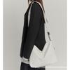 Bolso cruzado estilo coreano diseño simple moderno nicho bolso de hombro para hombre bolso para estudiante mujer cuero suave cremallera mochila escolar