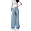 Calça Plaid Fashion Yamamoto de Quatro Cores Verão 2026 Estilo Coreano Simples Artístico Slim-Fit Casual Larga Calça Longa Plaid