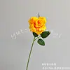 Buquê de Flores Artificiais Laranja Cena de Casamento Rosa Borboleta Orquídea Floral DIY Materiais Arranjo Adereços
