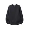Moletom gola careca de peso pesado estilo retrô americano para homens, nova blusa casual solta para primavera e outono, camisa básica de manga longa, marca da moda