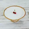 Estilo Europeu Cor Sólida Artesanato Pérola Cerâmica Luxo Leve Prato de Frutas Prato de Bolo Bandeja Enfeites Prato de Casamento Defeitos