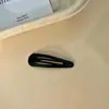 Grampo de Cabelo Gota d'água Preta Grampo Fixação Lateral Cabelo Quebrado Franja bb Presilha Presilha Presilha Lateral Grampo de Cabelo