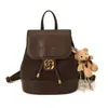 Mochila de Moda y Elegante Modelo Nuevo 2025 Moda de Nicho Bolso Estilo Perezoso para Mujer Gran Capacidad Bolso de Invierno para Viajar