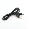 Cable de alimentación USB a DC5.5 * 2.1mm DC5.5 cable de cobre USB a cabeza DC línea de datos DC