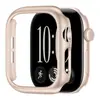 Adecuado para funda de reloj Apple iWatch 12, funda dura hueca de PC pintada en spray, funda de reloj Apple Serie 12