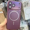 Adecuado para Apple 18Promax, Se Transforma Instantáneamente en 17, Funda Magnética Mate Imitación Original, 16Pro, Funda para Teléfono 15, 14, 17Pro