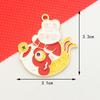 Acessórios Populares de Joias para o Ano Novo, Joias Artesanais DIY de Alto Padrão Estilo Chinês Novo, Acessórios para Joias DIY com Gotejamento de Óleo de Alta Qualidade