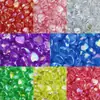 Acrílico Transparente 9mm Cor AB Coração de Pêssego Contas em Atacado Coração em Forma de Coração Material Artesanal Pulseira Acessórios de Joias DIY