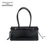 Bolsa Tote Transfronteiriça de Barriga de Crocodilo para Mulheres, Bolsa de Mão de Grande Capacidade em Couro Genuíno, Bolsa de Ombro de Alta Qualidade Moderna e Versátil Atacado