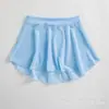 Lanzhi Dance Nuevo Ballet Infantil Estilo Occidental Vestido de Performance para Niña Falda de Malla Falda Corta Falda Elástica Envío Gratis