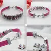 8mm cerradura diy accesorios de pulsera de cinturón hechos a mano cuerda de cuero cuerda trenzada hebilla hebilla Mini accesorios de joyería