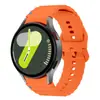 Para Samsung Watch7 FE Pulseira de Relógio Samsung Watch7 FE Oficial Onda Stitch Cor Fivela Pulseira de Silicone