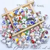 Calcomanía de Corazón de Melocotón Cuentas de Cerámica con Perlas Cuentas de Cerámica Estilo Chino Accesorios Hechos a Mano para DIY Pulsera Accesorios para Collar Material