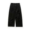 Yidao Vintage 2026 Primavera Japonês Retro Tendência Design Cor Sólida Plissado Solto Perna Larga Calças Casuais Masculinas