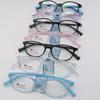 Armazón de Gafas para Niños Ppsu Armazón de Gafas Ultraligero Sin Tornillos Almohadillas Nasales de Silicona Material de Botella Gafas para Miopía Armazón Cuadrado