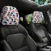 Funda para reposacabezas de coche con patrón de texto, funda para almohada de coche, funda de asiento a prueba de polvo, se puede personalizar con tu propio diseño como funda para reposacabezas y cuello