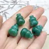 Accesorios de Calabaza Hueca de Ágata Natural, Cuentas Espaciadoras de Calcedonia Multicolor para Pulseras DIY, Artículos Decorativos Versátiles, Al por Mayor en Stock