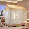Mosquitero Anti-caídas Tipo Cama-asiento Multipuerta Grado A Materno e Infantil Mosquitero de Habitación Completa Inferior Cortina de Oscurecimiento Engrosada Encriptada