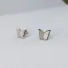 Collar de Mariposa de Acero de Titanio Estilo Corto para Mujer, No se Desvanece, Estilo Minimalista, Estilo Trendy Ins, Joyería Simple Elegante de Celebridad de Internet
