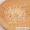 Serie Rosa Canela Vidrio Mixto Cuentas de Arroz Estilo Crema Porosas Sueltas Pulsera DIY Pendientes Accesorios de Joyería