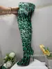 Botas Altas de Animal Print Leopardo Europeas y Americanas con Tacón Alto, Botas Elásticas Extra Largas Hasta la Rodilla, Sexy de Punta Fina que Muestran Piernas Largas y Botas Ajustadas para Mujer