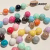 Cuentas Redondas Chapadas, Coloridas, Lindas y Versátiles, Cuentas Básicas, Accesorios con Cuentas, Joyería, Collares, Pulseras, Accesorios para el Cabello, Aretes DIY