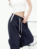 Calças Esportivas de Secagem Rápida para Mulheres, Calças Cargo de Verão de Cintura Alta, Leggings Emagrecedoras com Cordão, Calças Casuais Emagrecedoras para Caminhada ao Ar Livre
