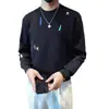 Suéter de Nuevo Diseño Otoño e Invierno 2025 Suéter Bordado de Alta Calidad Marca de Moda para Hombre Camiseta Interior de Punto