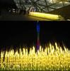 Lámpara de trigo luminosa LED, lámpara de caña acrílica para exteriores, impermeable, para paisaje, lámpara de caña, lámpara de rosa de loto, lámpara de rosa