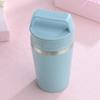 Nova Caneca Térmica de Café de Aço Inoxidável 304 Estilo Ins Camada Dupla a Vácuo Caneca de Leite Portátil Caneca de Carro Americana