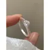 Anillo de Planeta de Circonita de Plata de Ley S925 para Mujer, Anillo de Dedo Índice de Personalidad de Alta Moda de Nicho, Nuevo Producto Versátil