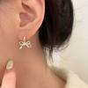 Nuevos pendientes pequeños de circonita azul y verde de estilo chino para mujer, exquisitos, elegantes, bonitos, a la moda, combinables con todo, pendientes distintivos.