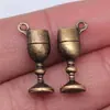 20X7X5Mm 1.4g Acessórios de Joia Multicor Liga DIY Utensílios Diários Pingente para Taça de Vinho