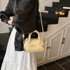 Bolsa de Boliche de Mão Transfronteiriça para Mulheres 2025 Verão Novas Bolsas Bolsa de Ombro Simples Bolsa Transversal de Alta Qualidade
