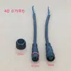 Conector Estanco Macho Hembra Acoplamiento 234 Núcleos Tablero de Cableado de Alimentación Conector Rápido Industrial Exterior LED Conector de Aviación