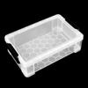 Caja de Almacenamiento para Pinceles de Caligrafía Transparentes y Pinceles para Pintura al Óleo, de Plástico Rectangular para Gouache, Acuarela, Multifuncional para Almacenamiento de Arte