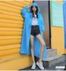 Capa de Chuva Espessa Descartável para Viagem Escolar Adulto Caminhada Transparente Impermeável Moda Popular da Internet Feminina Tendência Longa Corpo Inteiro