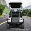 Carrito de golf personalizado de 8 asientos para comercio exterior y carrito de golf de club transfronterizo para campo de golf escénico