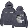 Justicia para Charlie Kirk Sudaderas de Libertad para Hombres Mujeres F