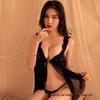 Sexy lingerie mulheres sexy aberto uniforme paixão quente flertando roupas de dormir tentação combinação terno sling três pontos