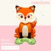 Nova Coleção de Animais com Base Pequena Golfinhos Oceânicos Coelhos Macacos Decoração de Festa Infantil Bebê Suprimentos