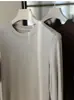 Camiseta básica versátil ~ três estilos de gola, camiseta de manga comprida macia e confortável para mulheres, novo estilo outono 2026 H091503