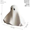 Ornamentos de Decoração de Casa Fantasma Branco Cerâmica Retrô Simples Transfronteiriço Criativos Fofos Decorações de Mesa para Presentes