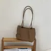 Bolsa Tote Moda Cor Macaron Simples Casual Para o Trabalho Grande Capacidade Bolsa de Mão Versátil Personalidade Bolsa de Ombro Mãe-Filho