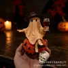 Novo Produto Fantasma com uma Taça de Vinho Halloween Estátua de Fantasma de Resina Segurando um Ornamento de Taça de Vinho