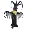 Árbol de Horror Inflable de Halloween Accesorios de Atmósfera Árbol Diabólico Inflable de 2.4m Decoración Inflable para Patio Inflable Travieso