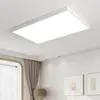 Luminária de teto para sala de estar estilo vintage de tela cheia, alumínio ultrafino de 6 cm, proteção ocular Purui, iluminação para toda a casa, ferro e outros materiais